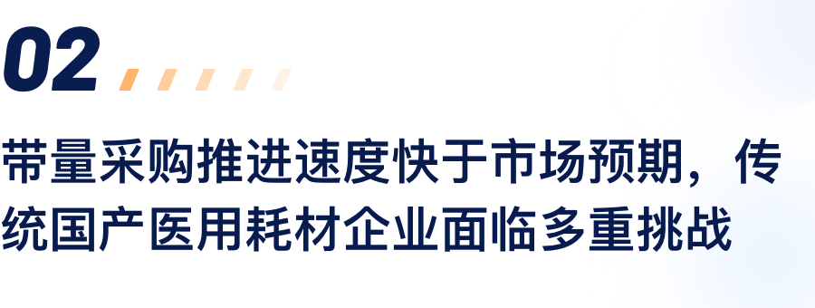 带量采骨寰缠速率快于市场预期，，，，，，古板国产医用耗材企业面临多重挑战.png